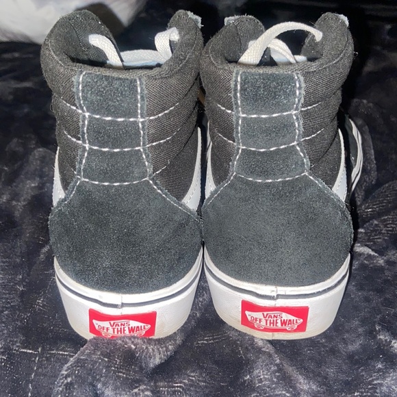 Black hightop Vans - Picture 2 of 3
